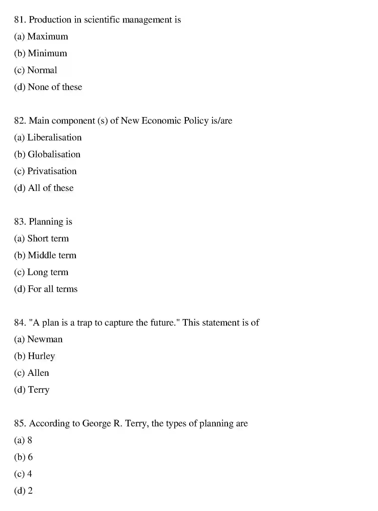 Bihar Board Class 12 2021 BUSINESS-STUDIES-EM Question Bank - Page 18