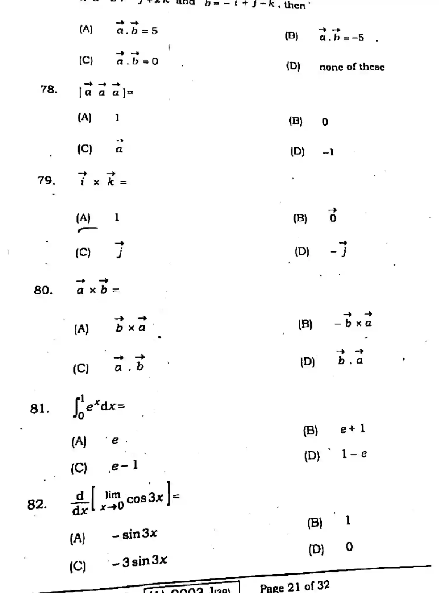 Bihar Board Class 12 2021 MATHEMATICS-121-327 Question Bank - Page 21