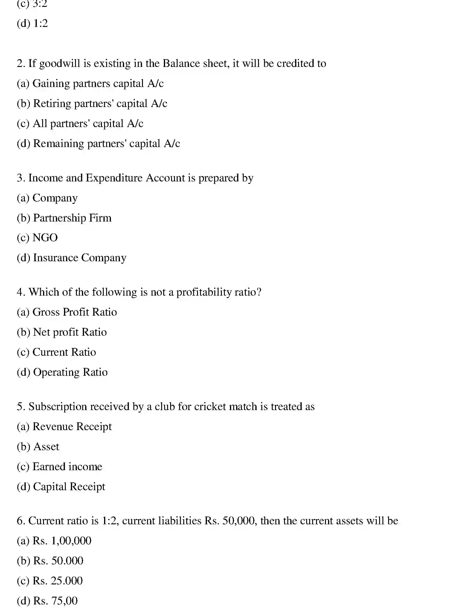 Bihar Board Class 12 2022 ACCOUNTANCY Question Bank - Page 31