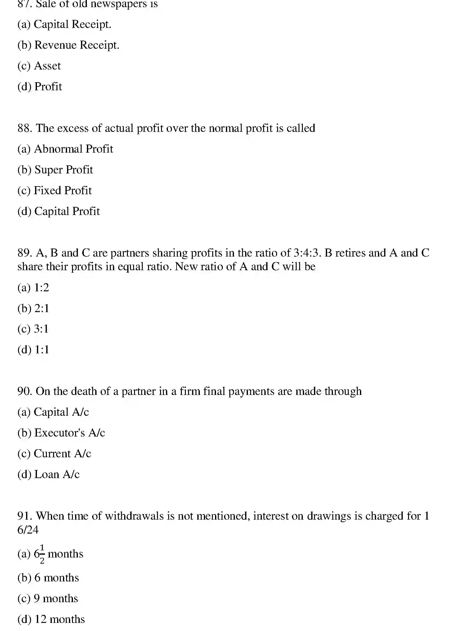 Bihar Board Class 12 2022 ACCOUNTANCY Question Bank - Page 48