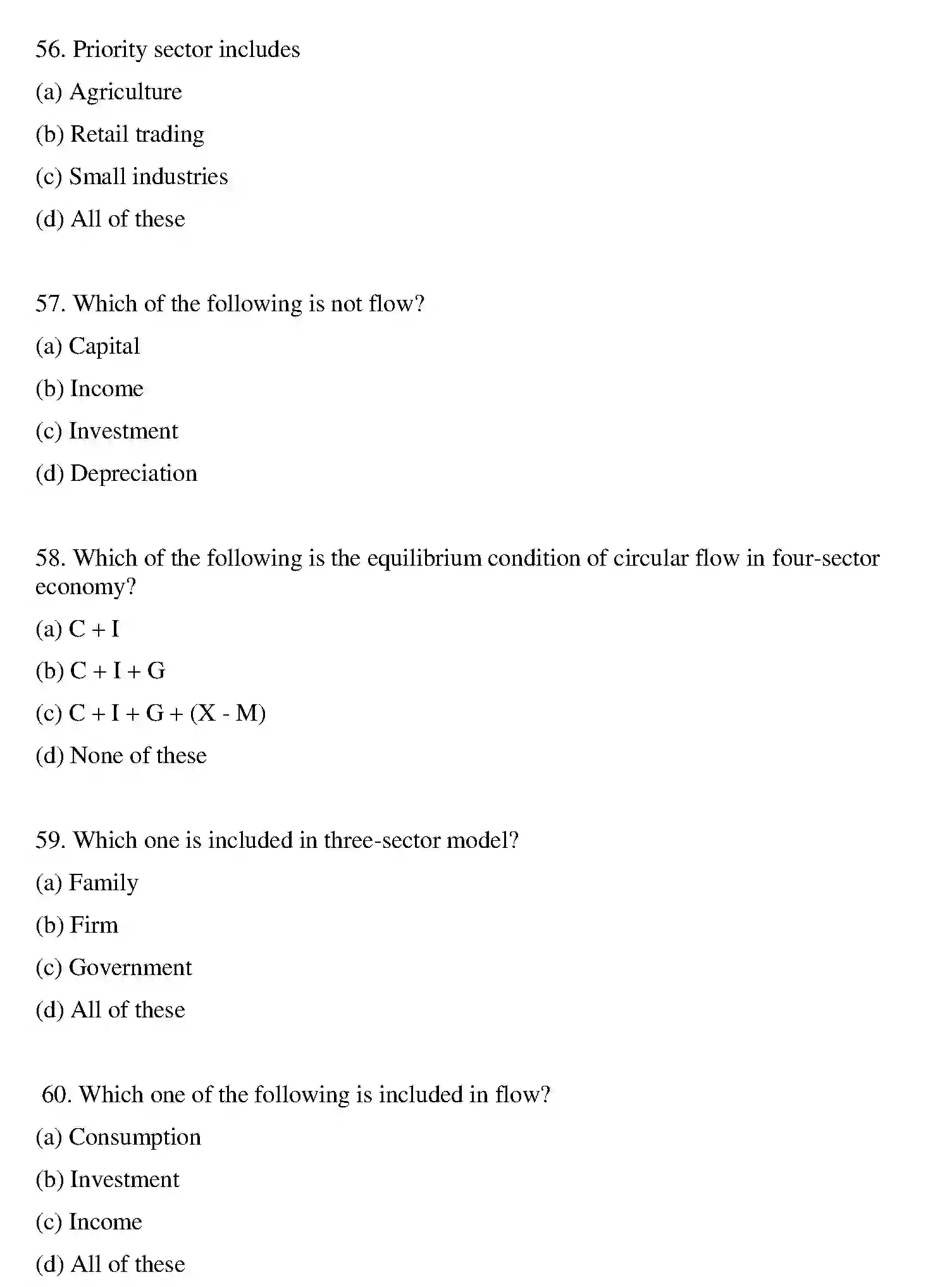 Bihar Board Class 12 2022 BUSINESS-ECONOMICS Question Bank - Page 42