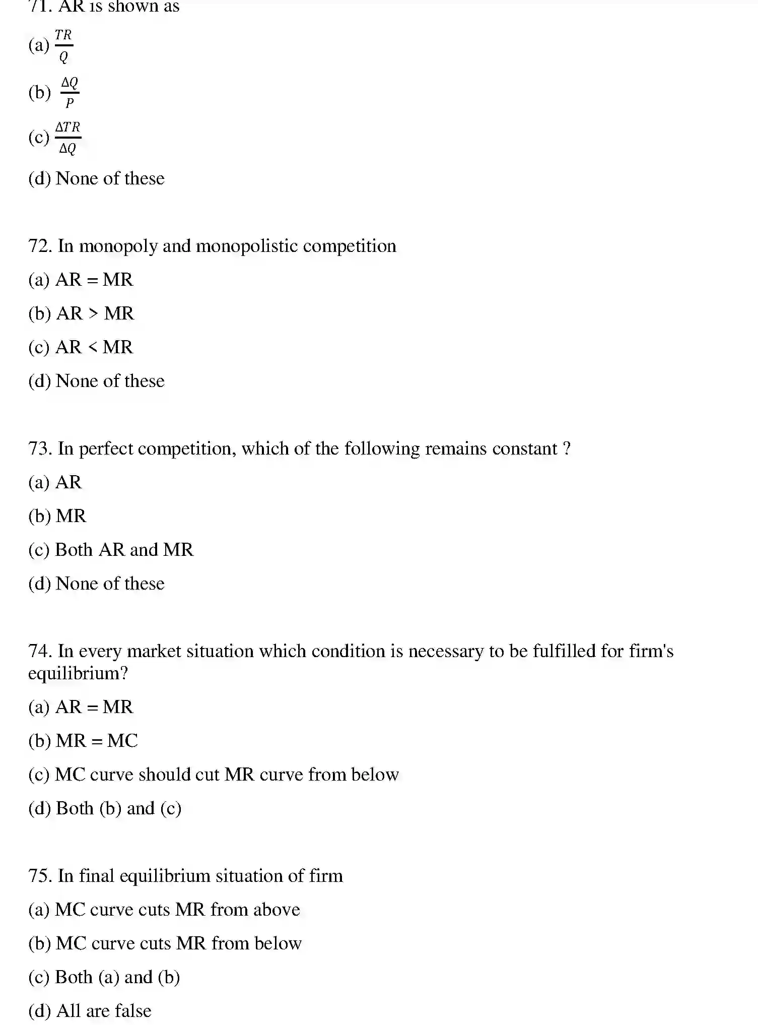 Bihar Board Class 12 2022 BUSINESS-ECONOMICS Question Bank - Page 45