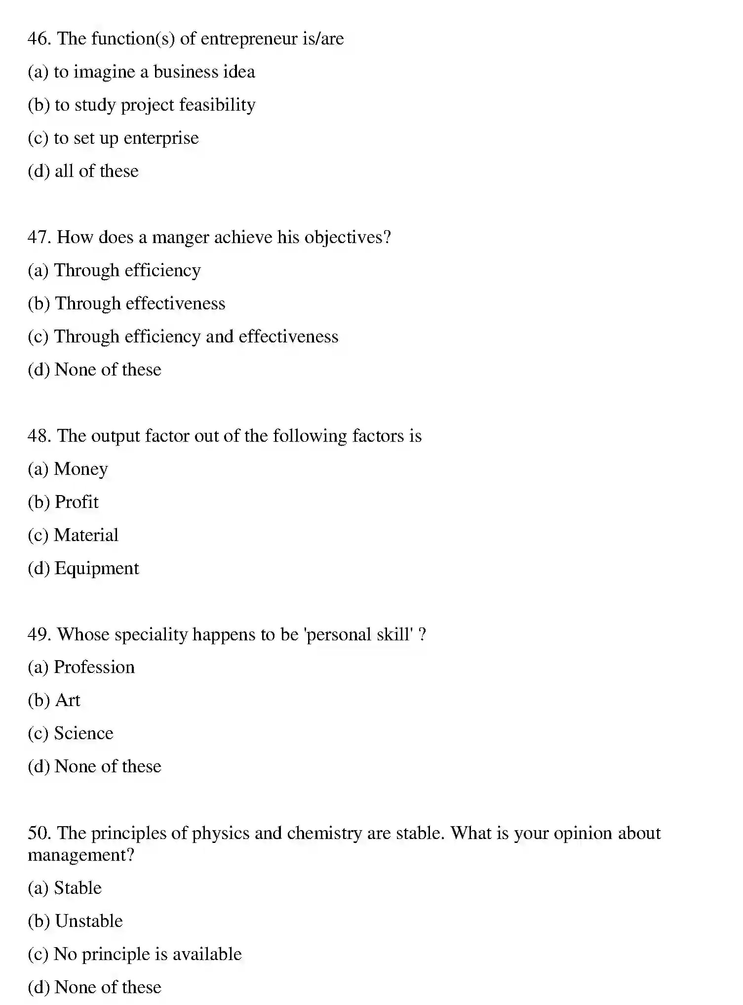 Bihar Board Class 12 2022 BUSINESS-STUDIES Question Bank - Page 40