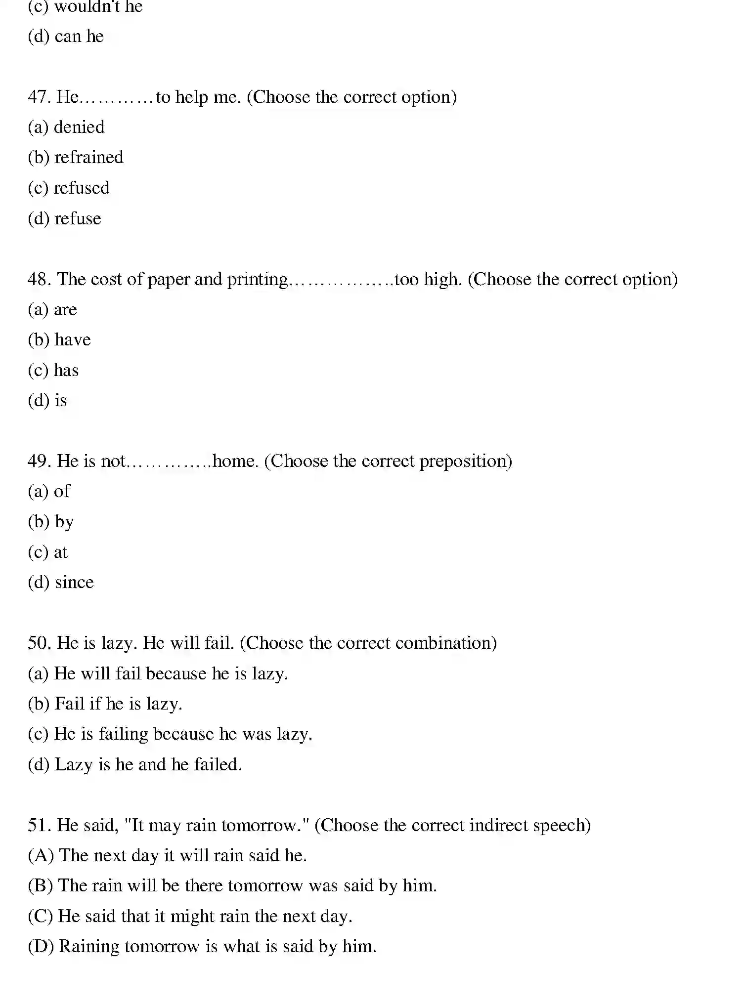 Bihar Board Class 12 2022 ENGLISH Question Bank - Page 10