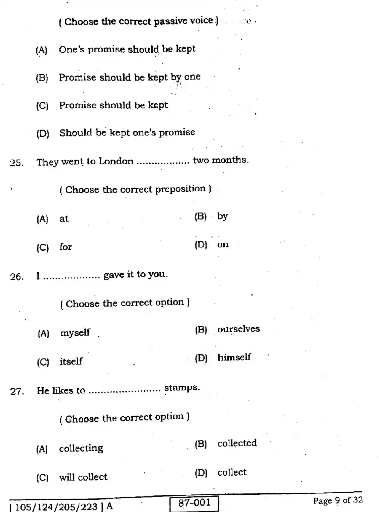 Bihar Board Class 12 2022 ENGLISH-105-124-205-223-A Question Bank - Page 9