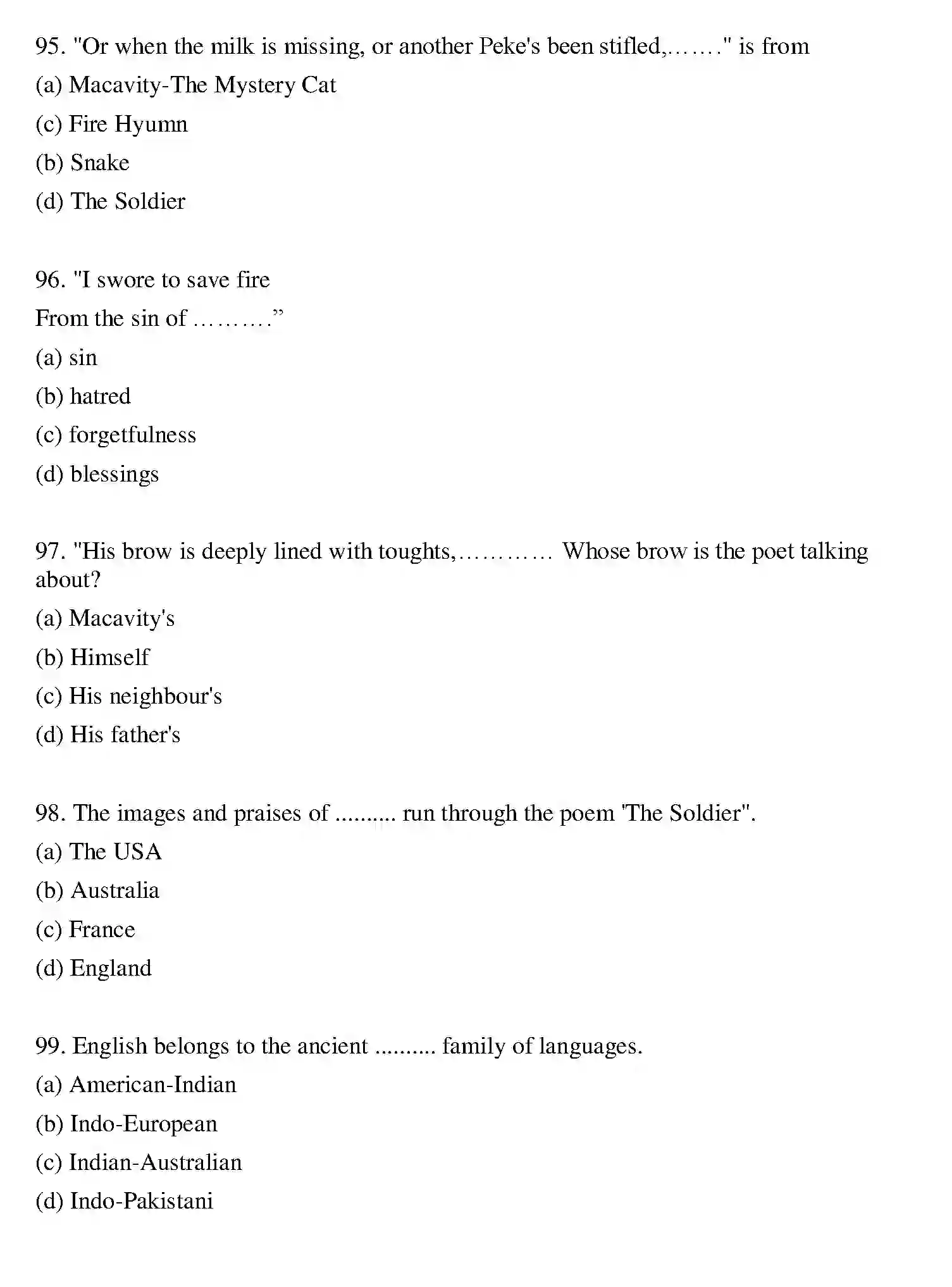 Bihar Board Class 12 2022 ENGLISH Question Bank - Page 19