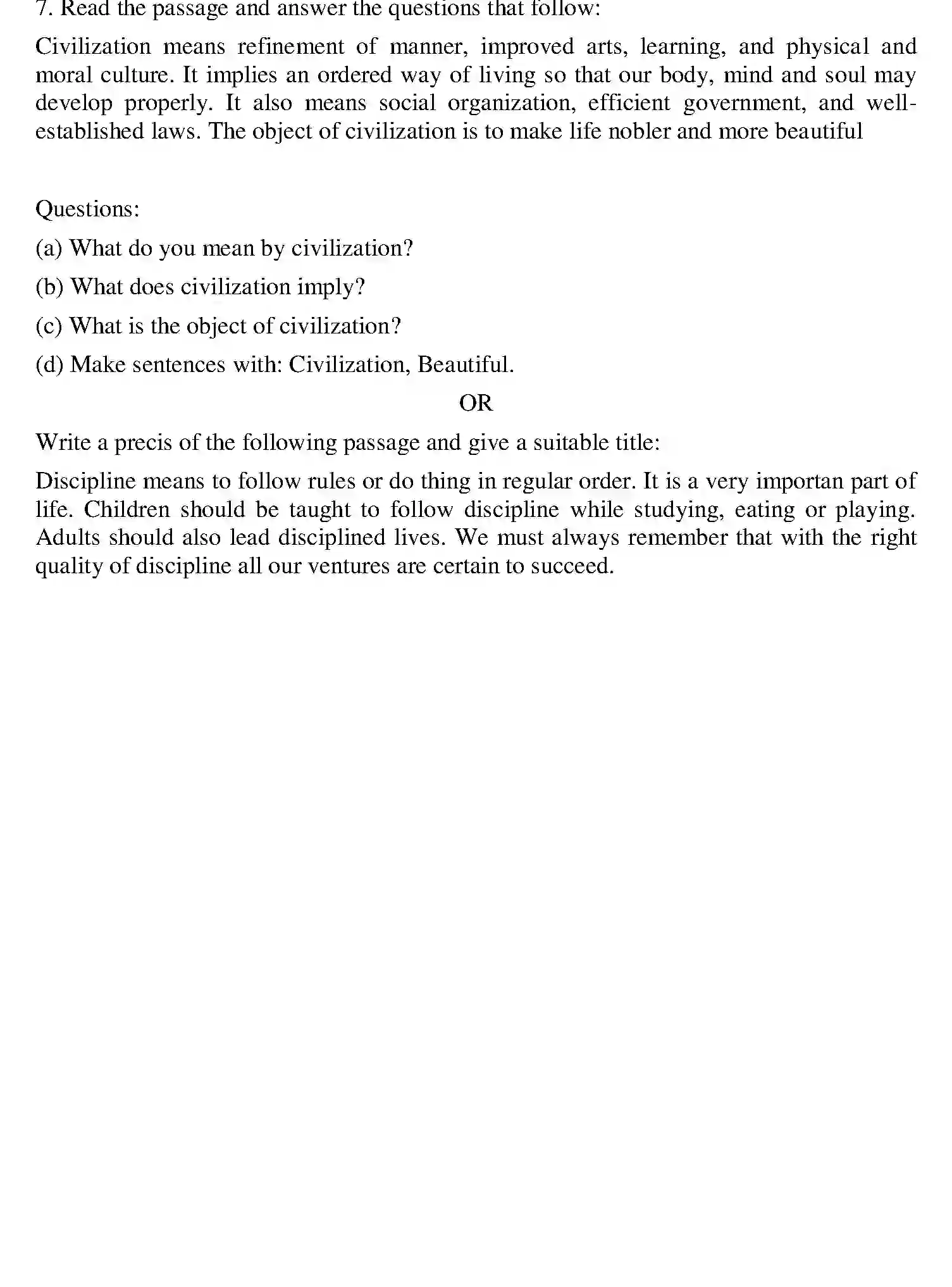 Bihar Board Class 12 2022 ENGLISH Question Bank - Page 23
