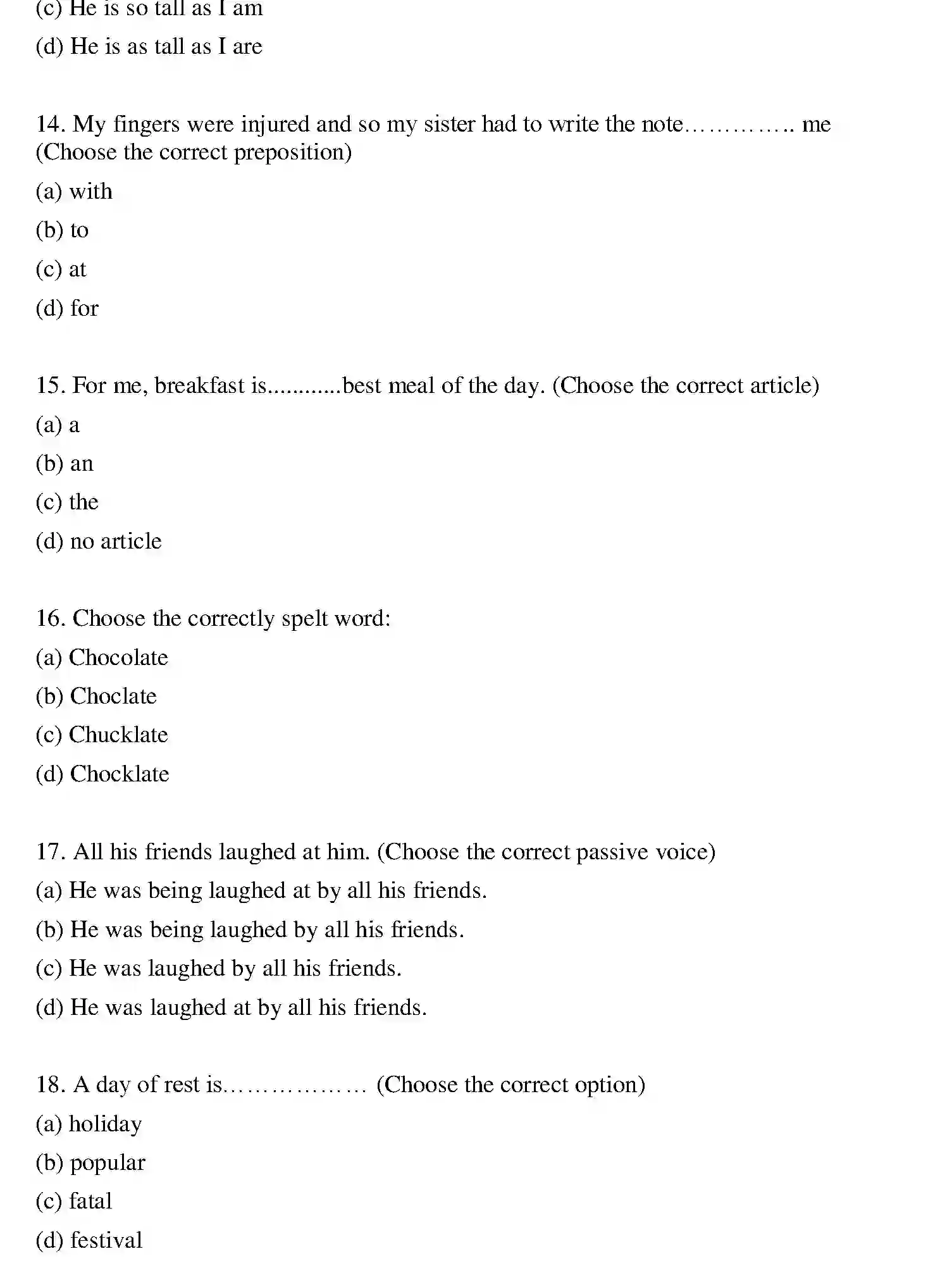 Bihar Board Class 12 2022 ENGLISH Question Bank - Page 4