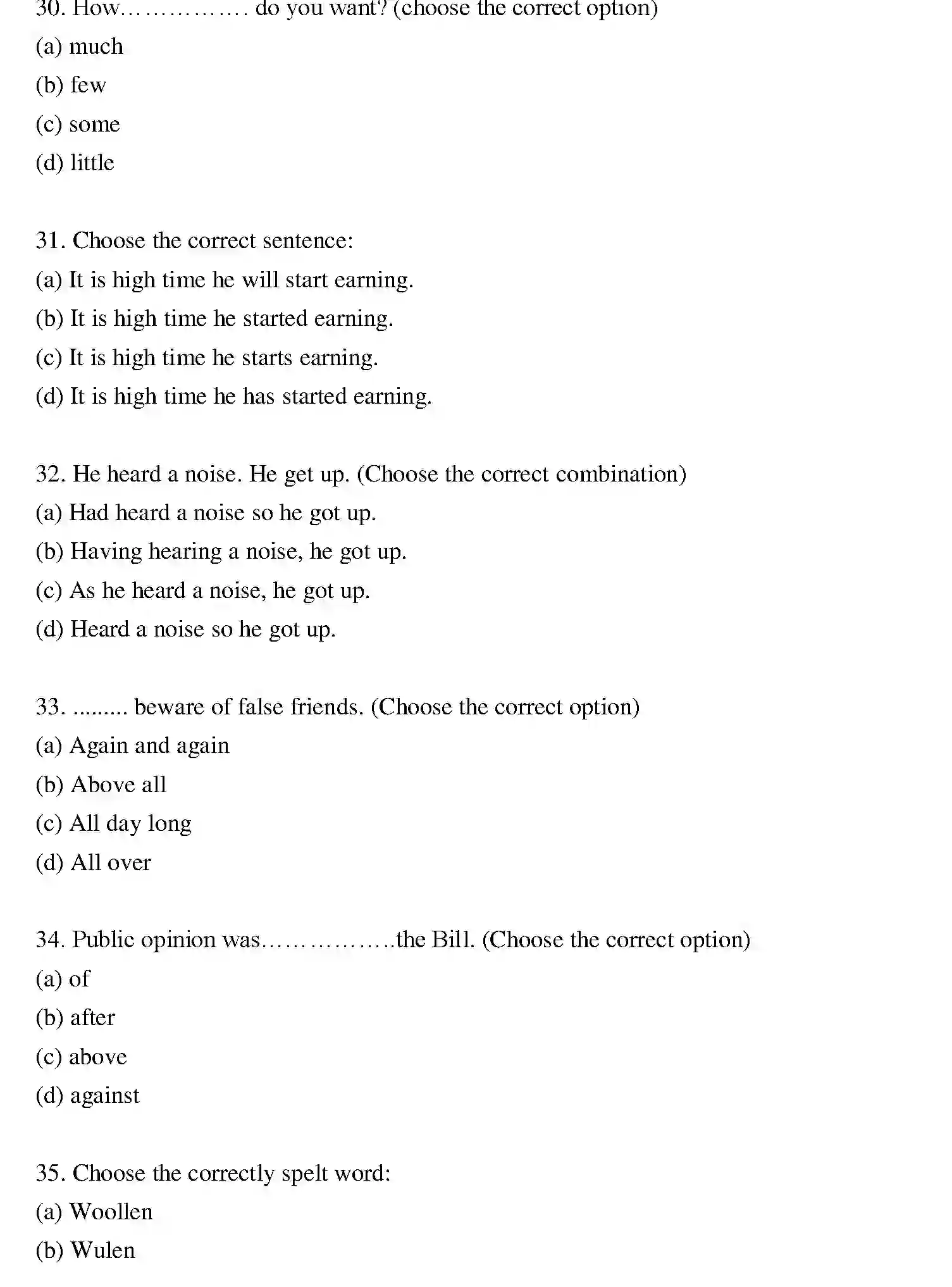 Bihar Board Class 12 2022 ENGLISH Question Bank - Page 7
