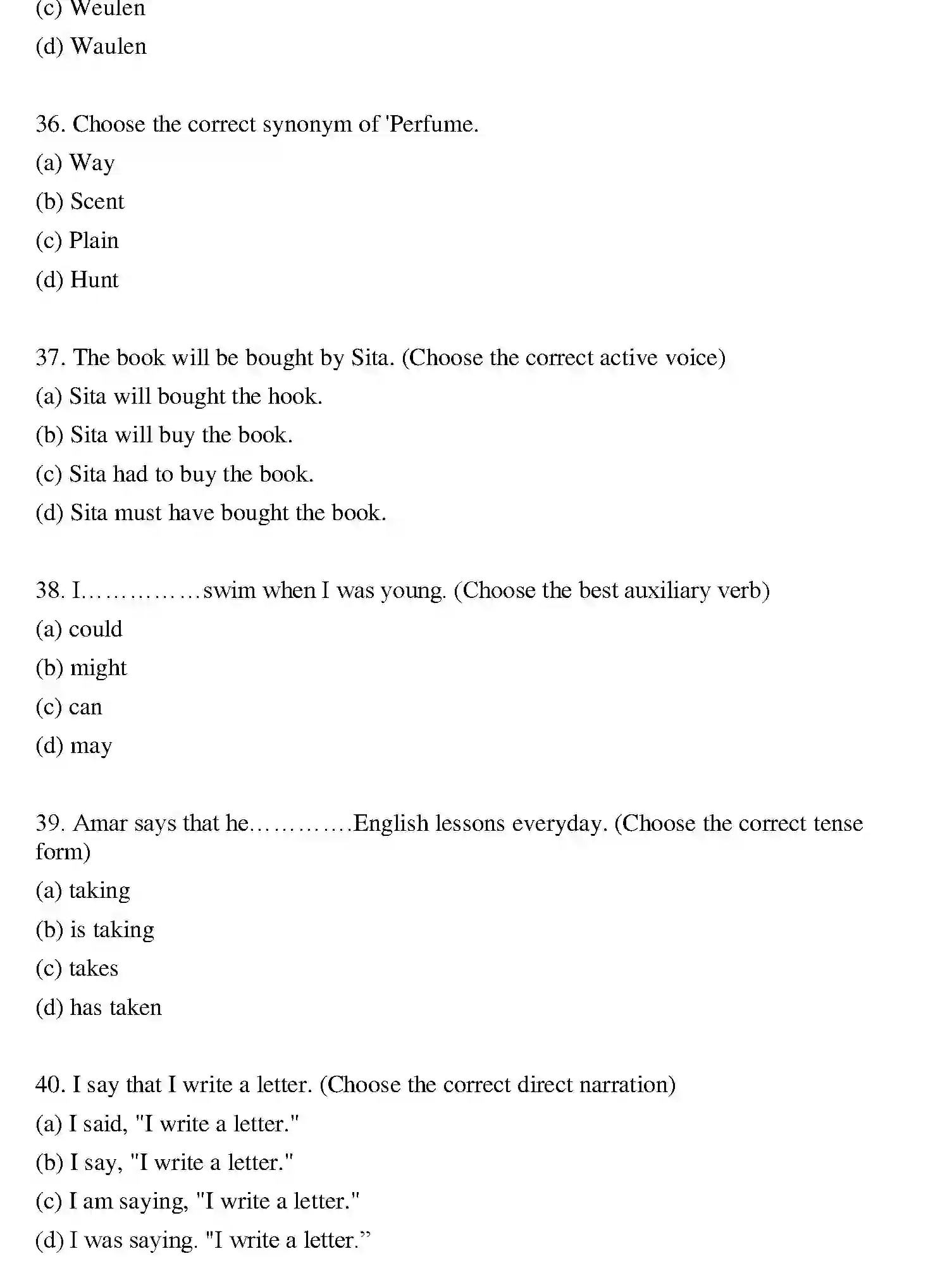 Bihar Board Class 12 2022 ENGLISH Question Bank - Page 8