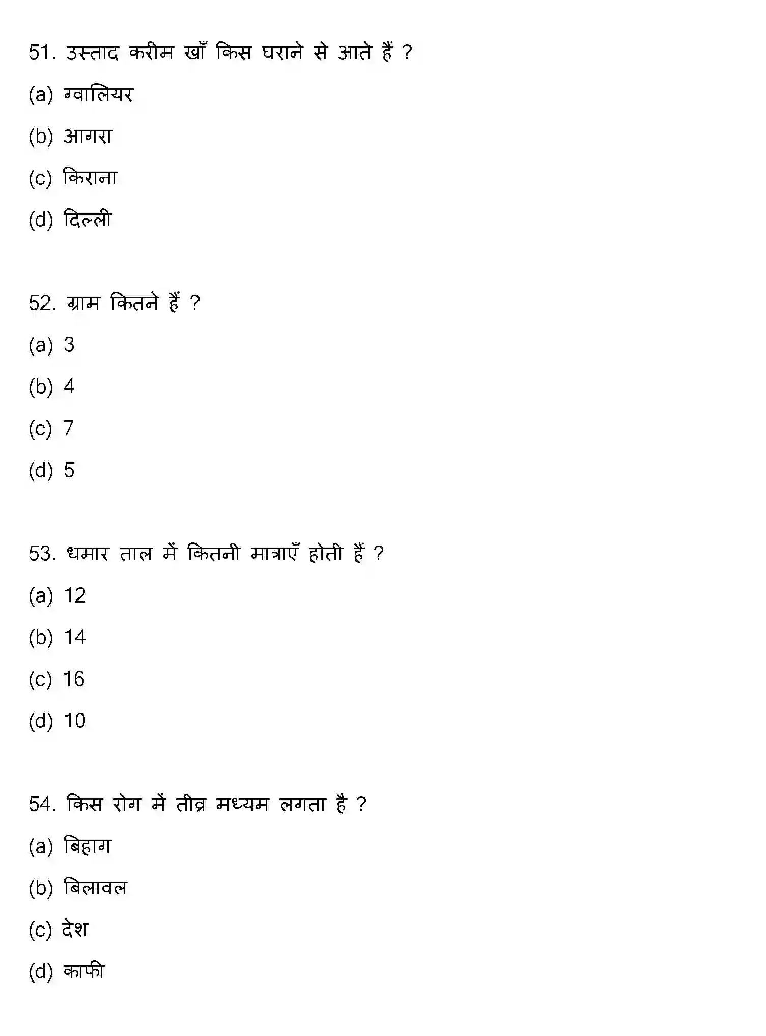 Bihar Board Class 12 2022 MUSIC Question Bank - Page 14