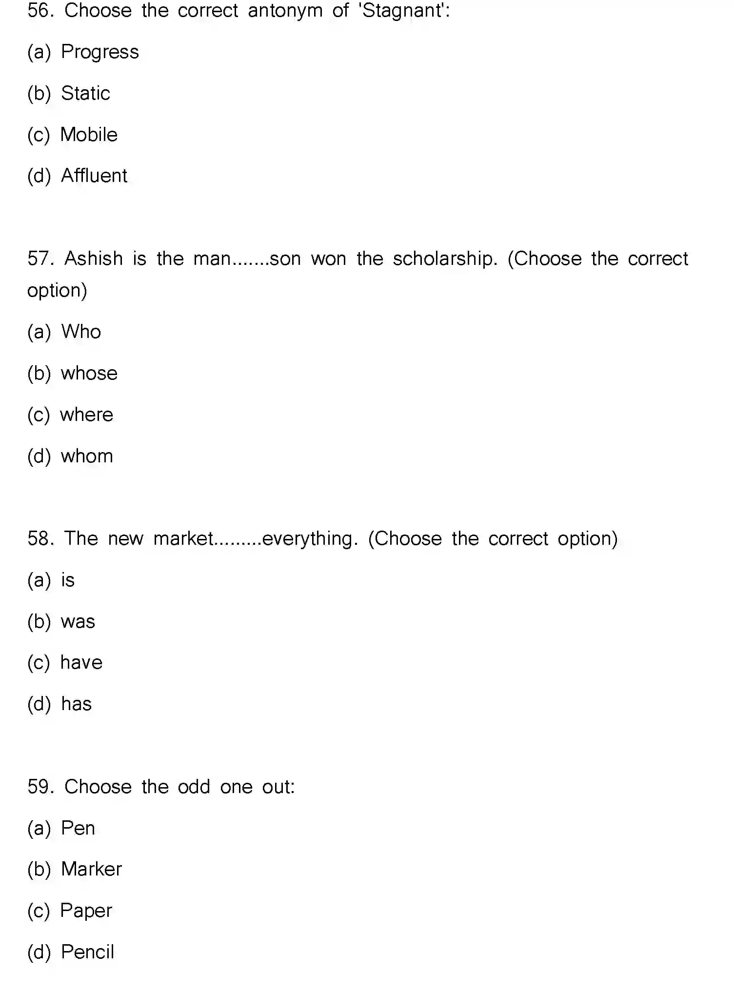 Bihar Board Class 12 2023 ENGLISH Question Bank - Page 16