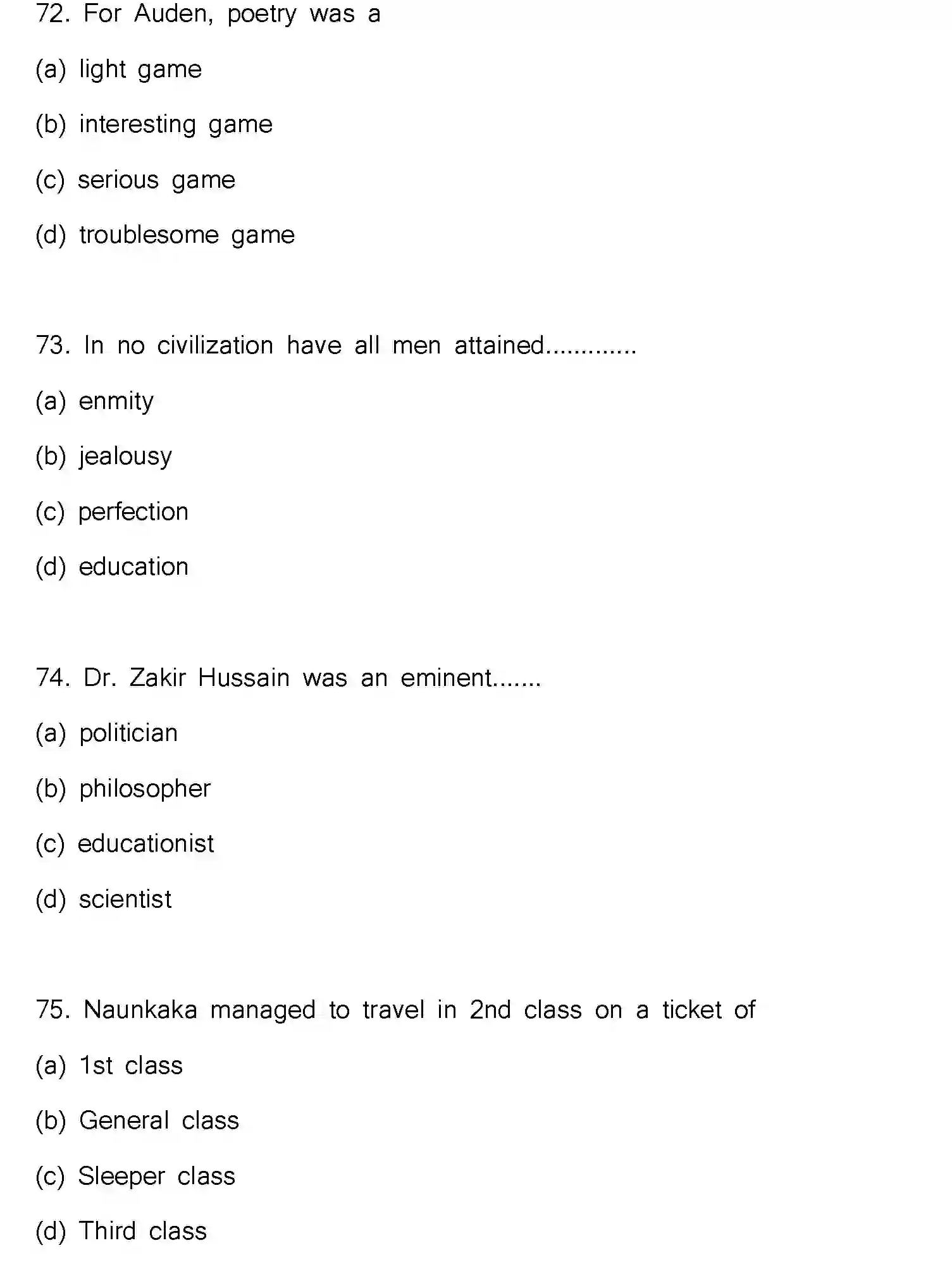 Bihar Board Class 12 2023 ENGLISH Question Bank - Page 20