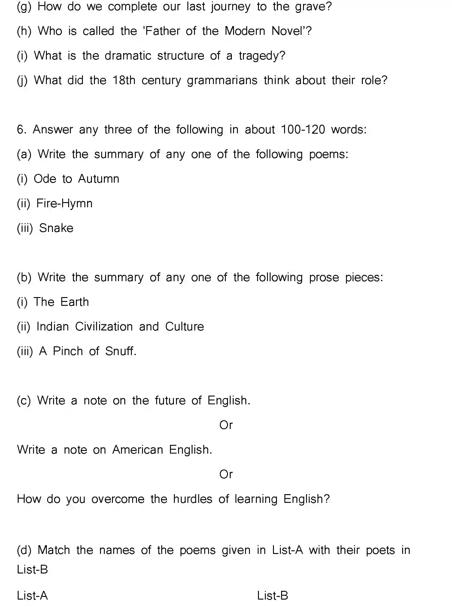 Bihar Board Class 12 2023 ENGLISH Question Bank - Page 29