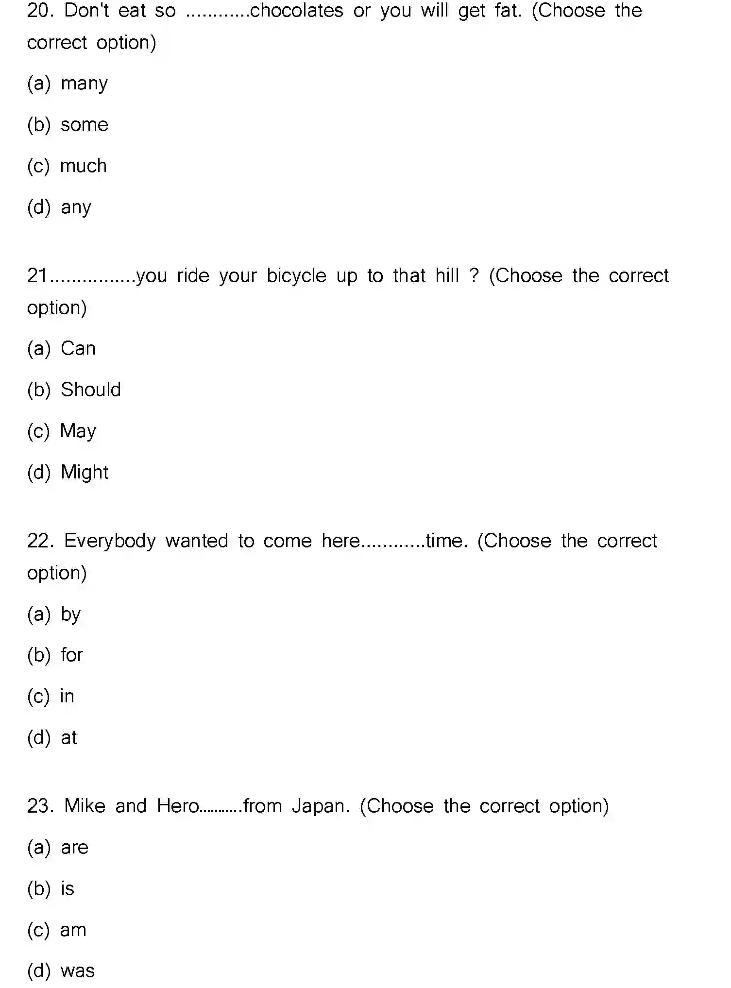 Bihar Board Class 12 2023 ENGLISH Question Bank - Page 7