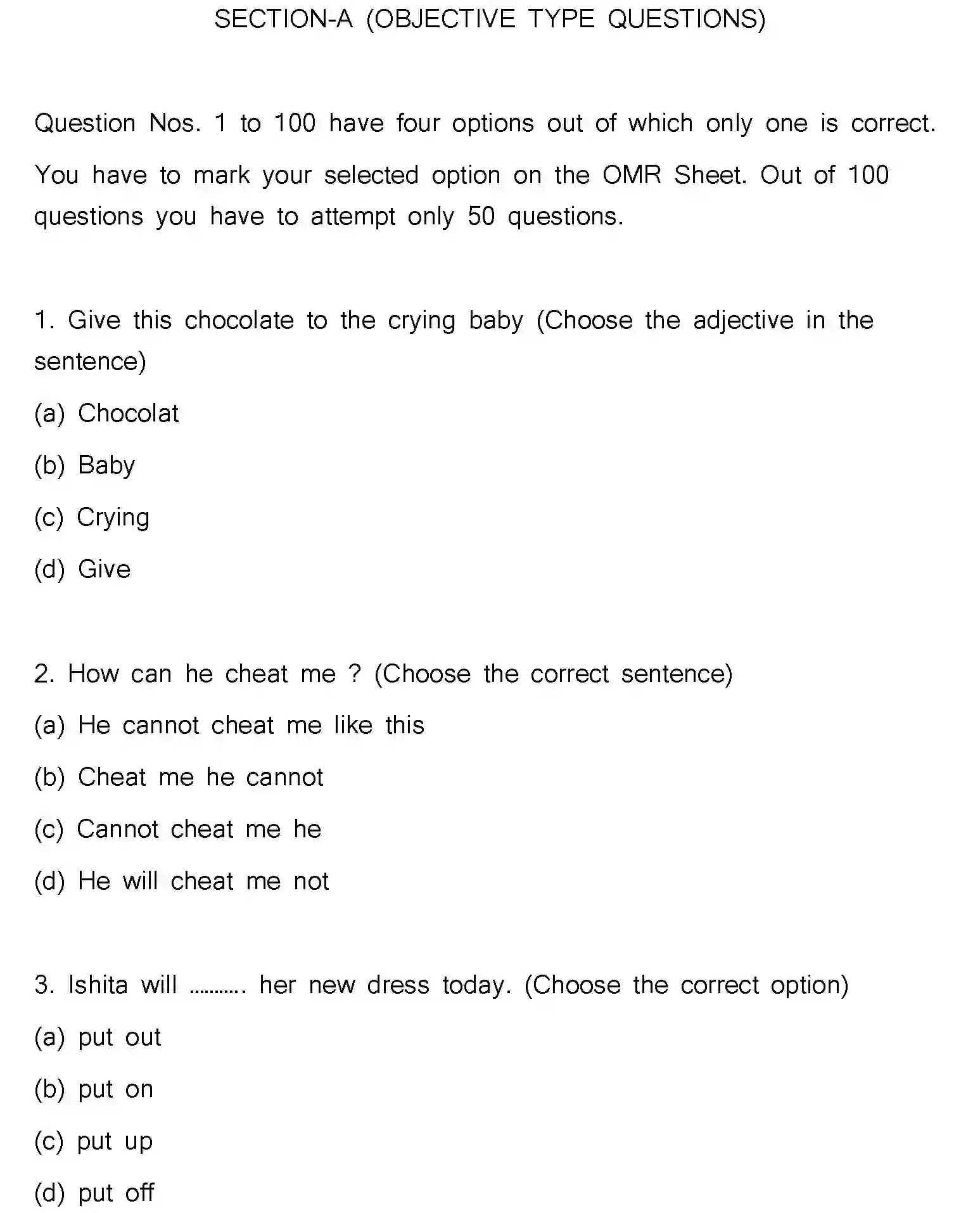 Bihar Board Class 12 2023 ENGLISH-V2 Question Bank - Page 2
