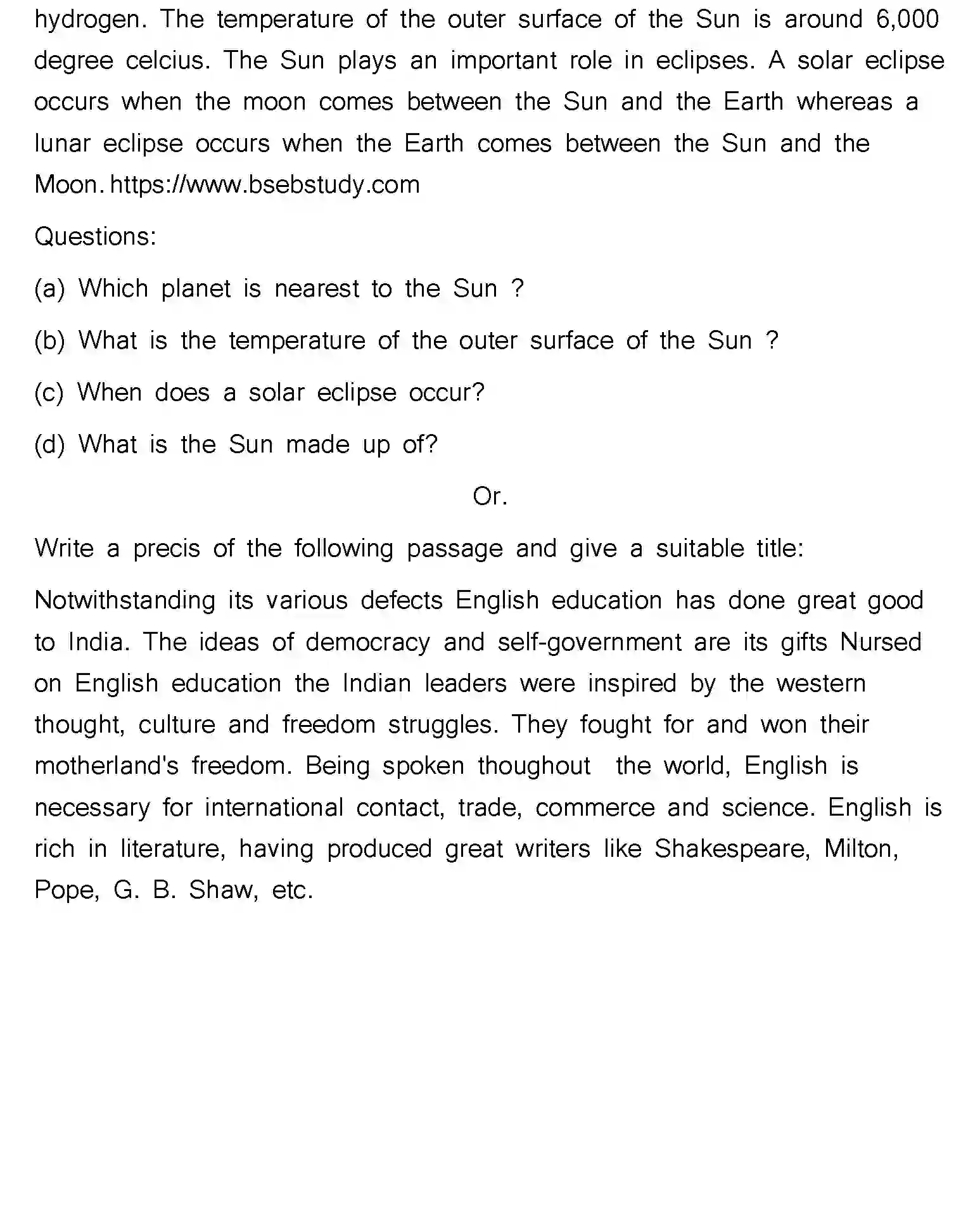 Bihar Board Class 12 2023 ENGLISH-V2 Question Bank - Page 33