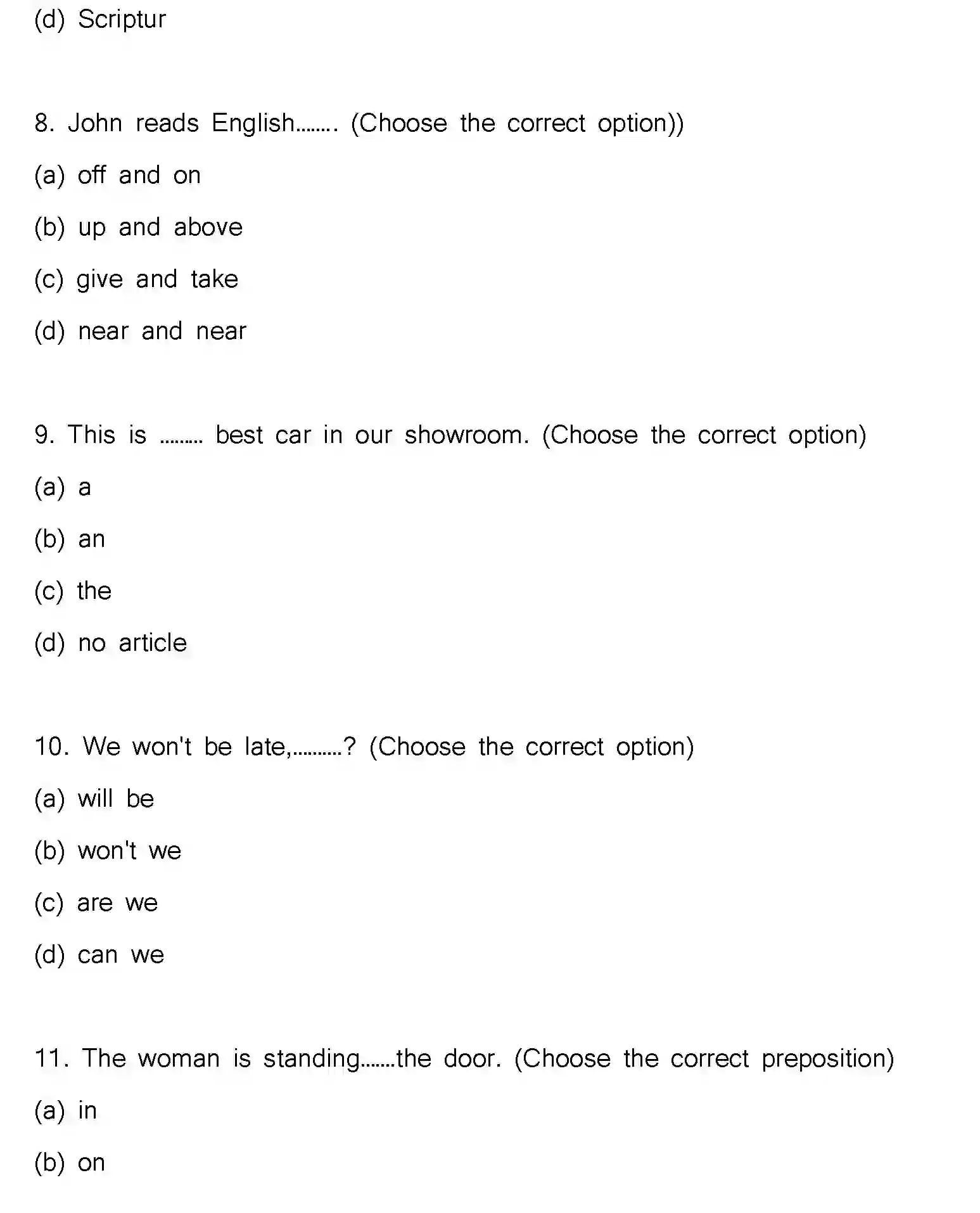 Bihar Board Class 12 2023 ENGLISH-V2 Question Bank - Page 4