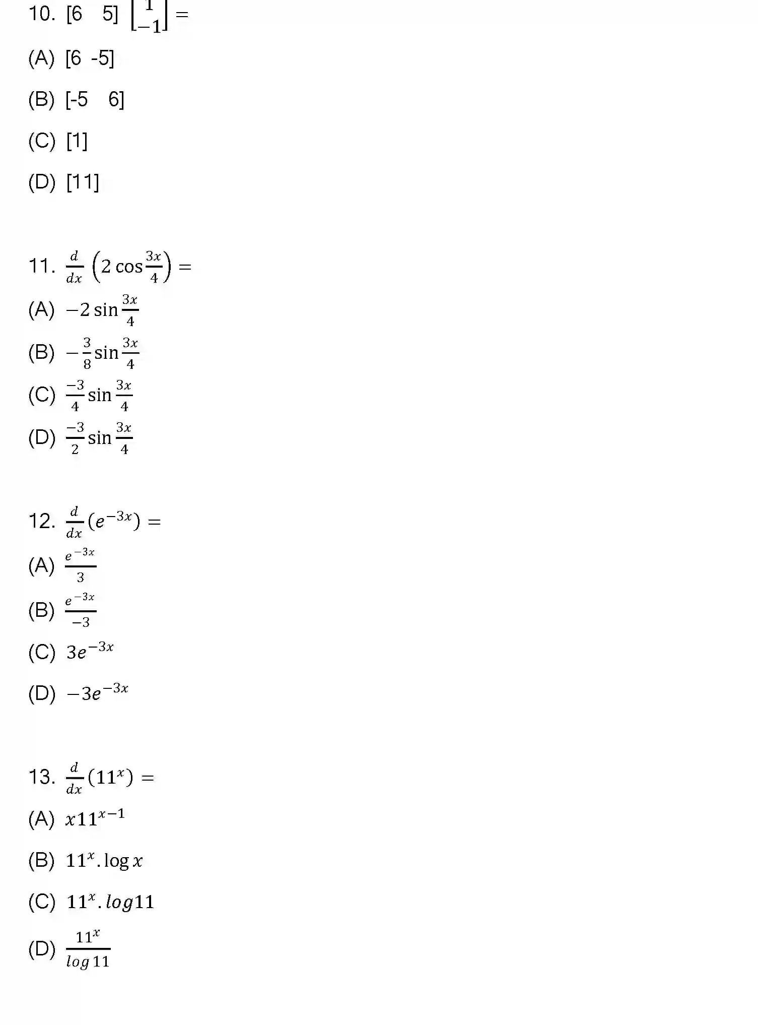 Bihar Board Class 12 2023 MATHEMATICS-121-327-1 Question Bank - Page 5