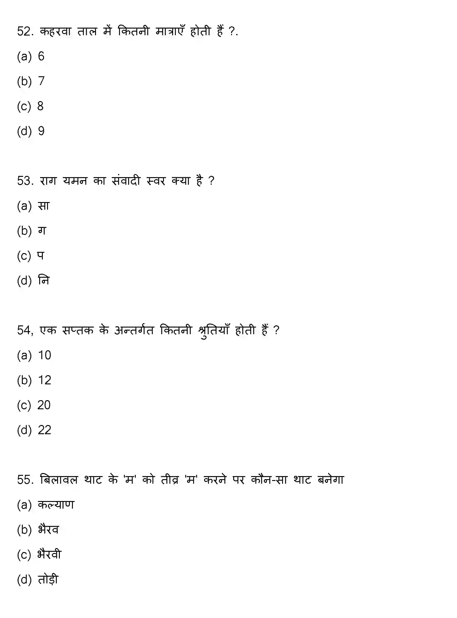 Bihar Board Class 12 2023 MUSIC Question Bank - Page 15
