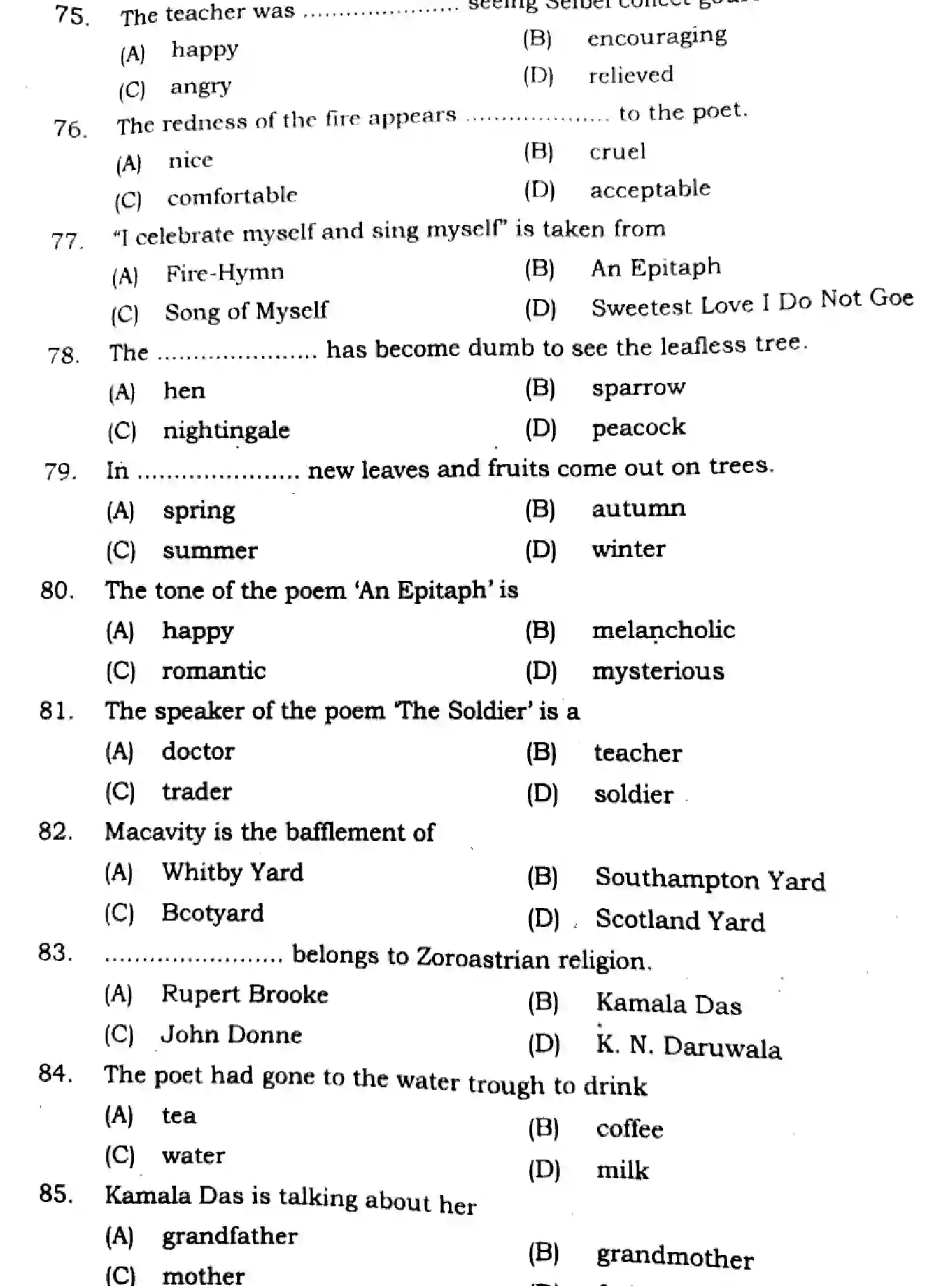 Bihar Board Class 12 2024 ENGLISH-105-124-205-223-305-330-SENT-UP-SET-A Question Bank - Page 12