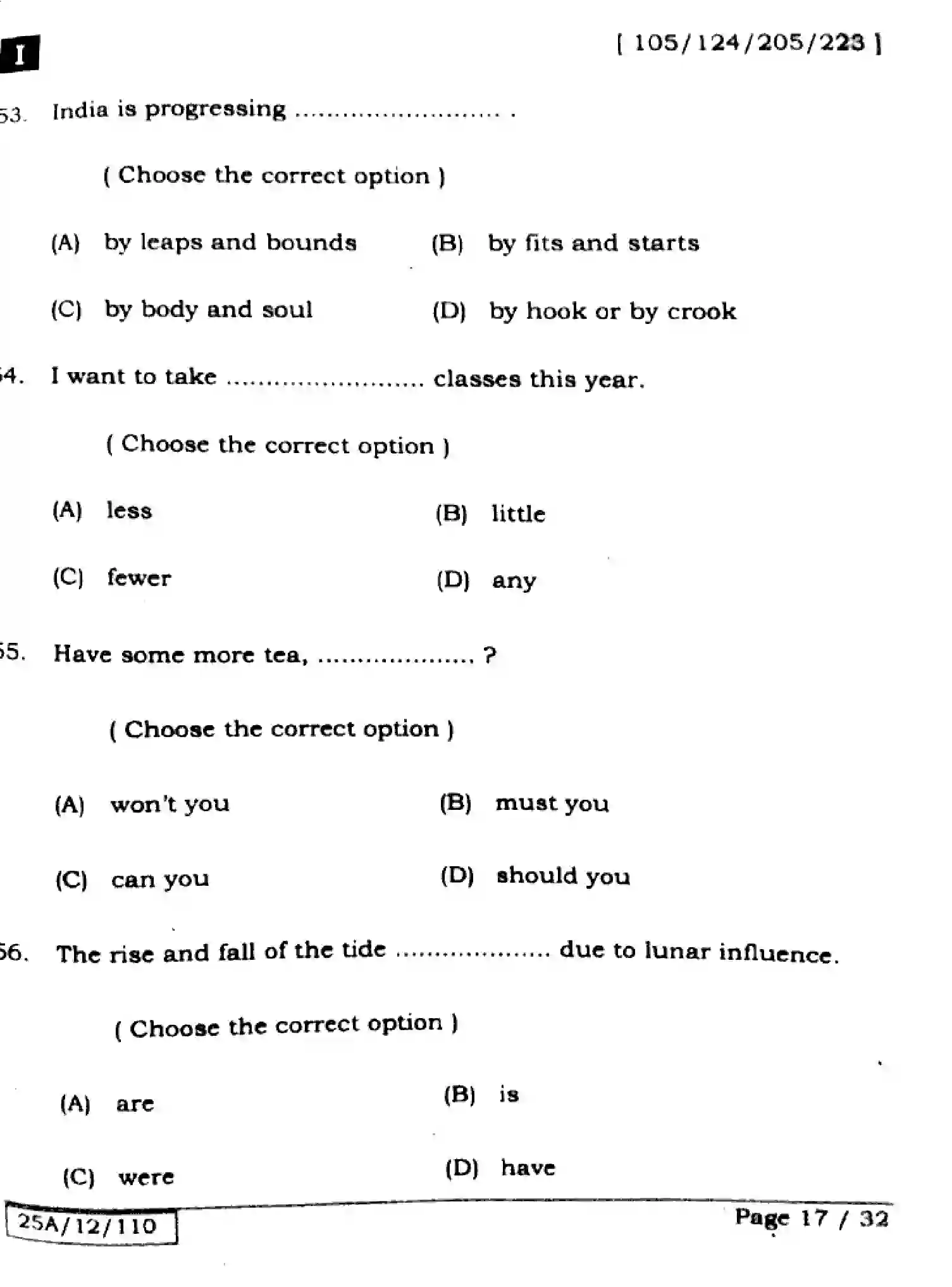 Bihar Board Class 12 2025 ENGLISH-105-124-205-223-SET-1 Question Bank - Page 17