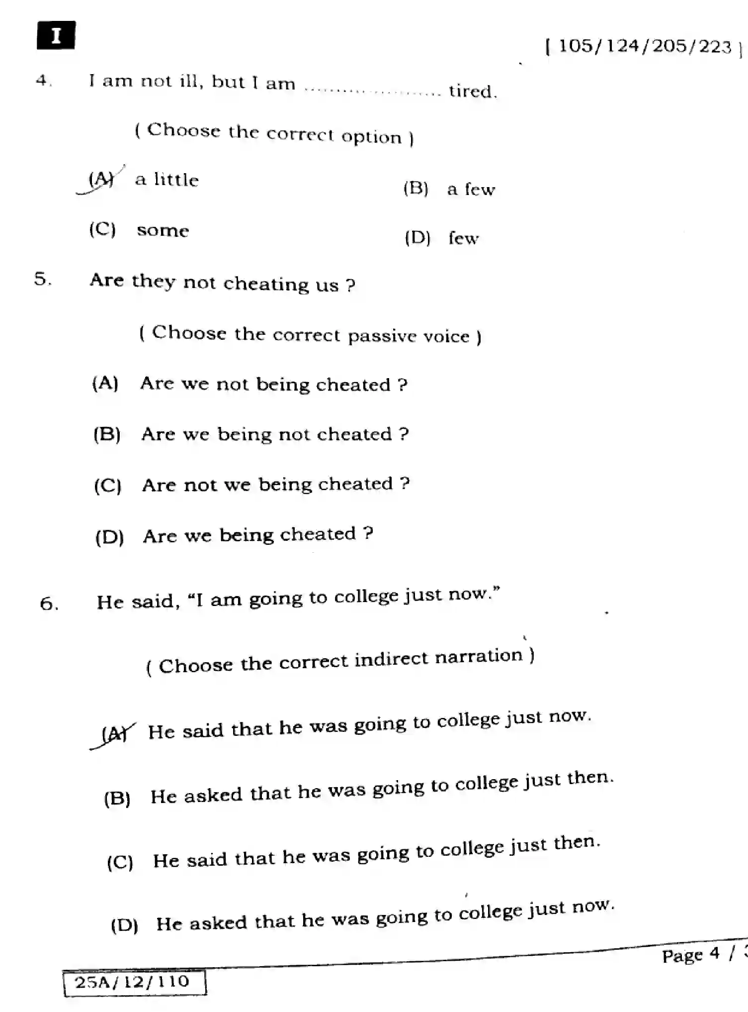 Bihar Board Class 12 2025 ENGLISH-105-124-205-223-SET-1 Question Bank - Page 4