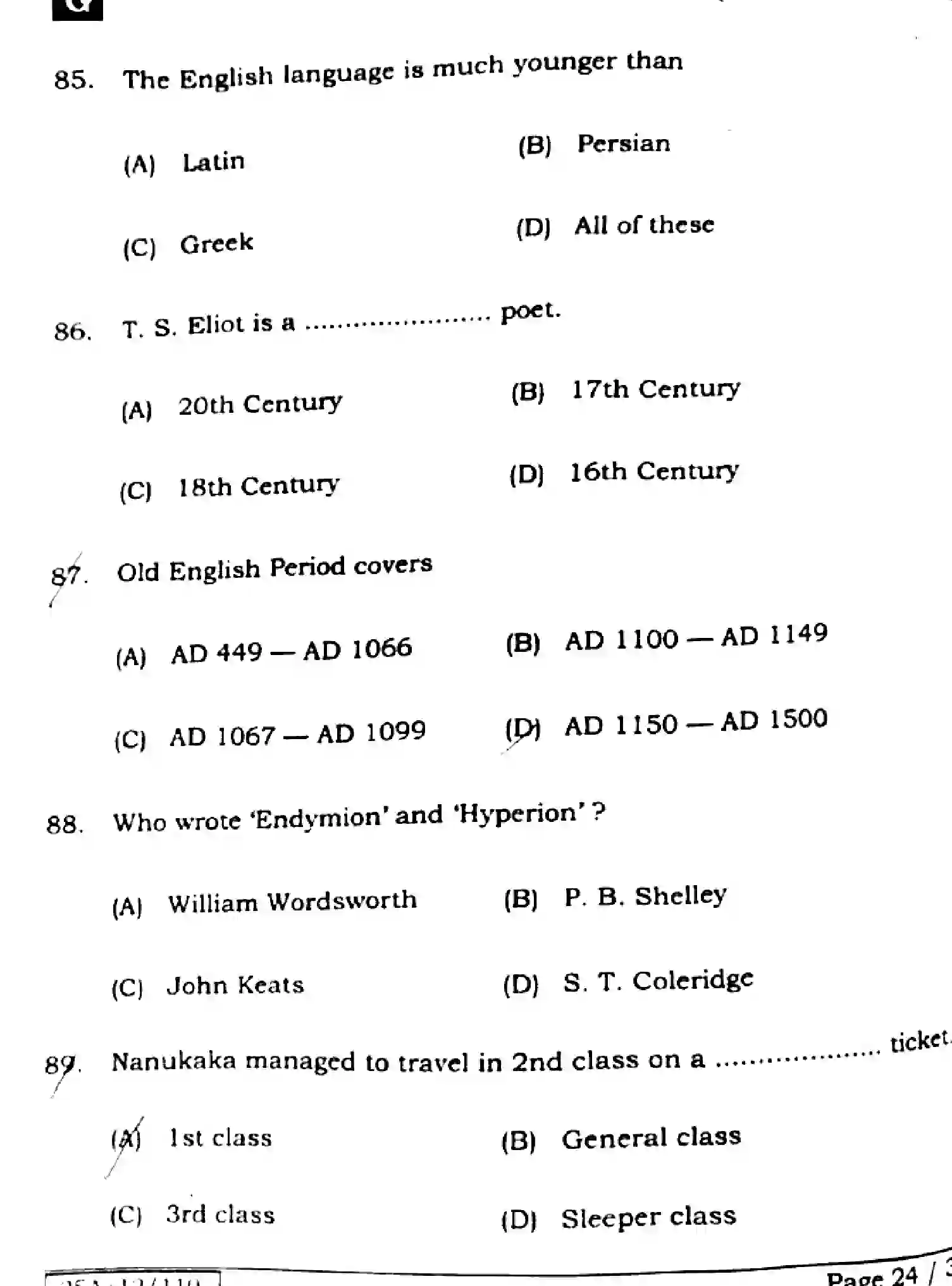 Bihar Board Class 12 2025 ENGLISH-105-124-205-223-SET-G Question Bank - Page 23