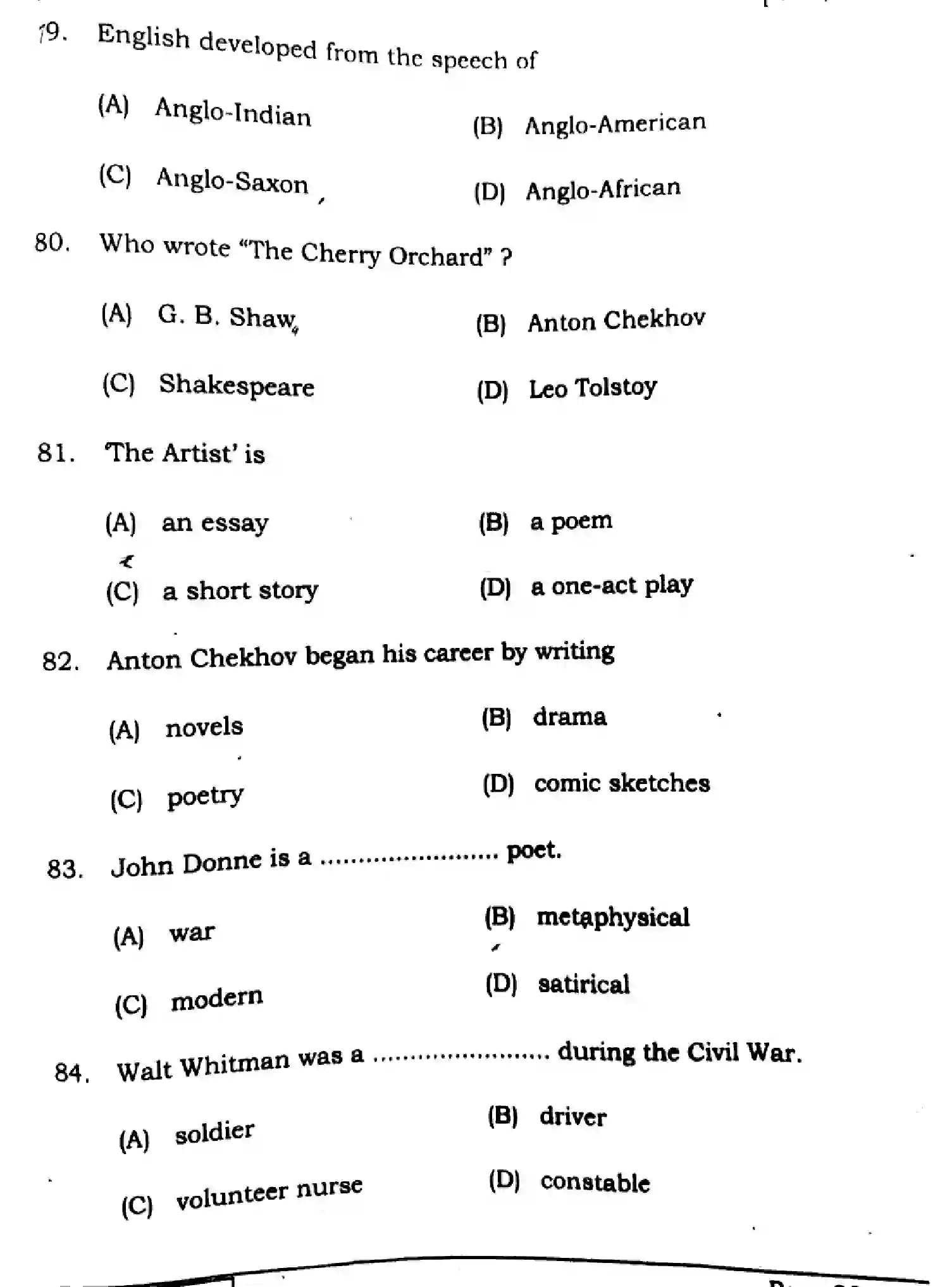 Bihar Board Class 12 2025 ENGLISH-305-330-SET-H Question Bank - Page 23