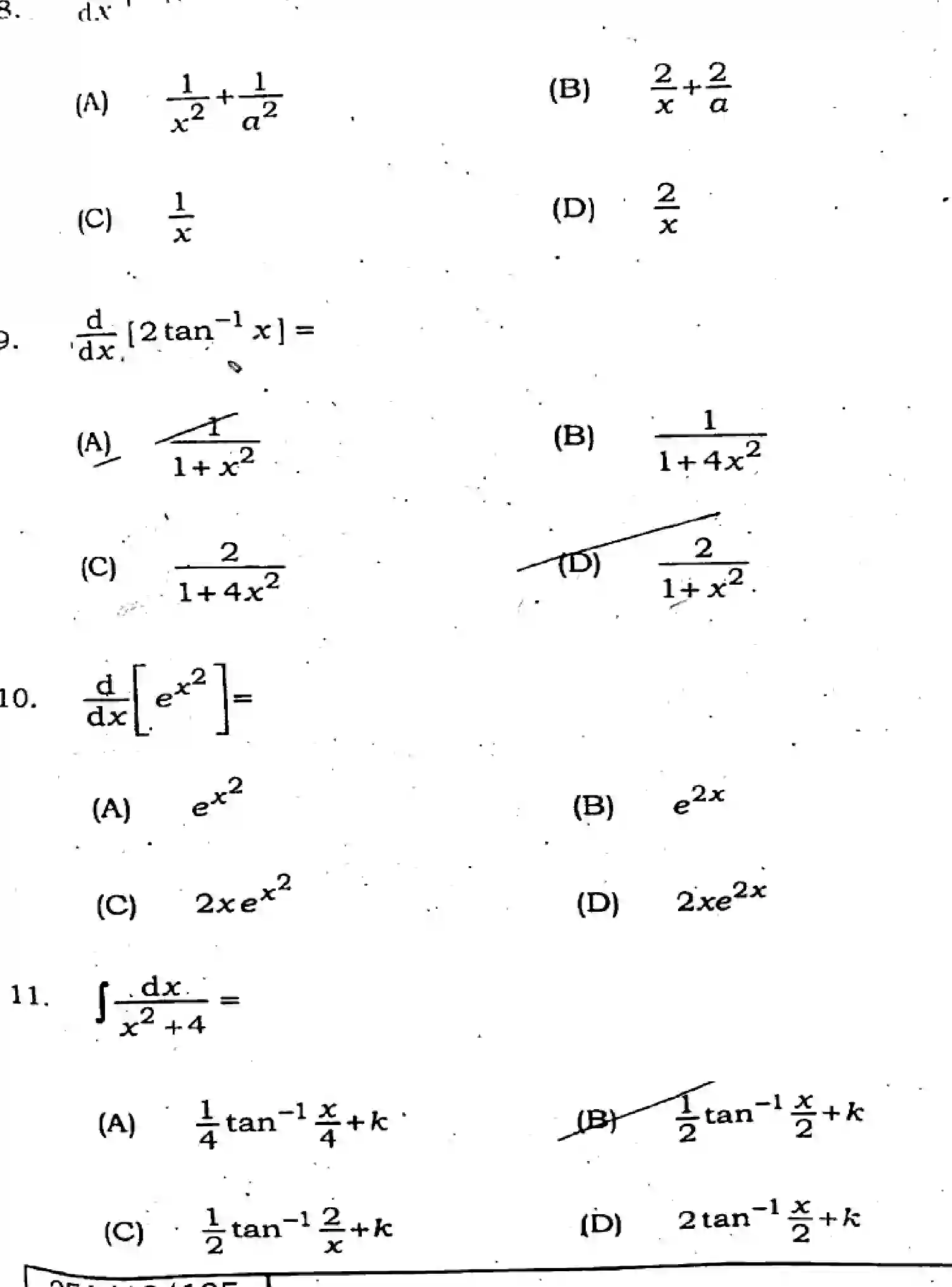 Bihar Board Class 12 2025 MATHEMATICS-121-327-SET-A Question Bank - Page 4