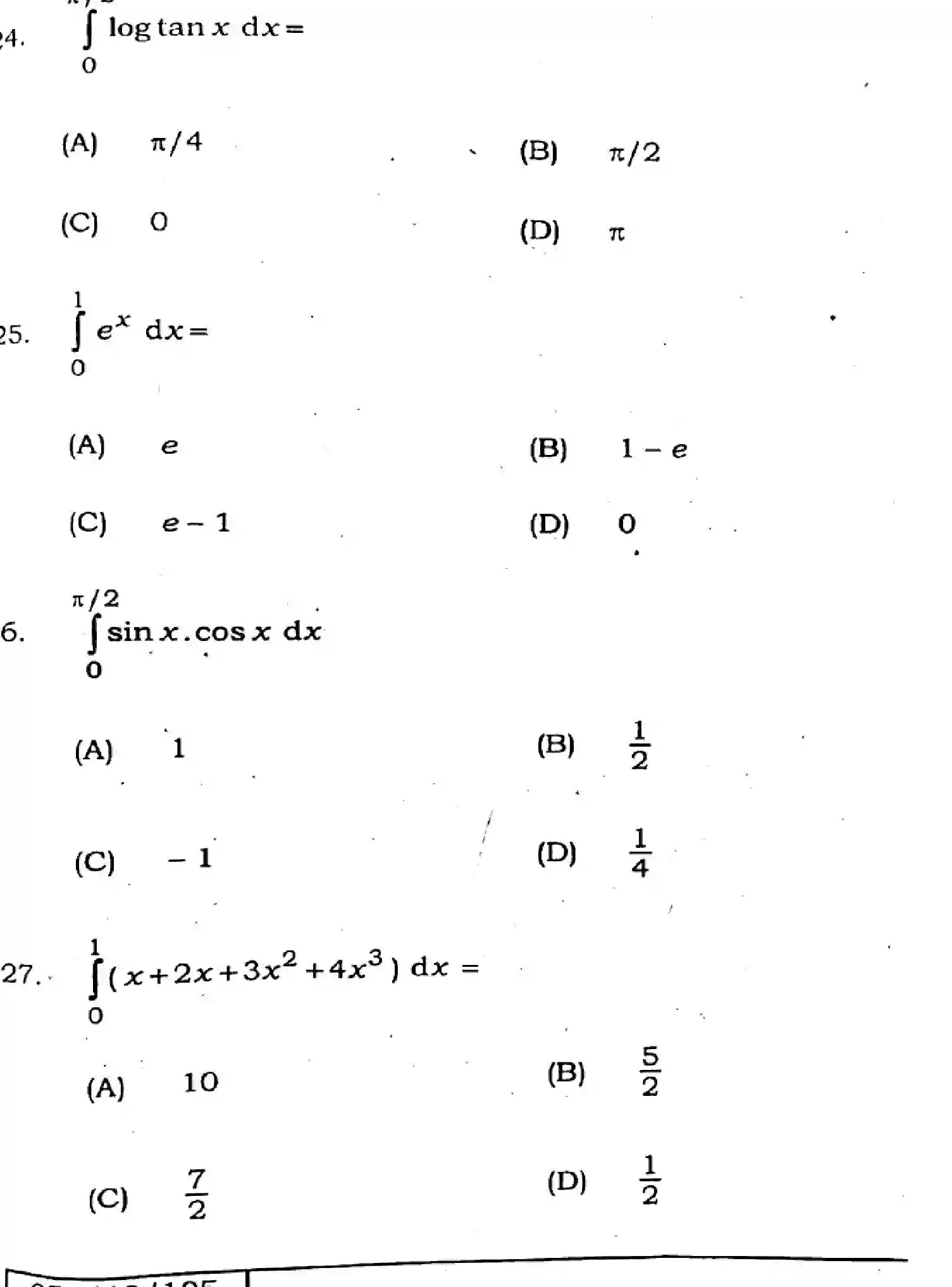 Bihar Board Class 12 2025 MATHEMATICS-121-327-SET-A Question Bank - Page 8