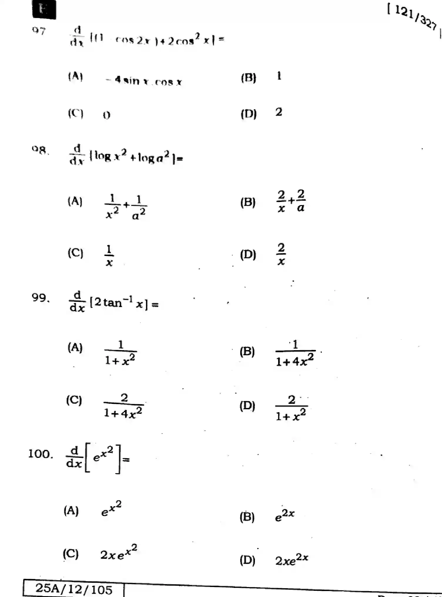 Bihar Board Class 12 2025 MATHEMATICS-121-327-SET-E Question Bank - Page 32