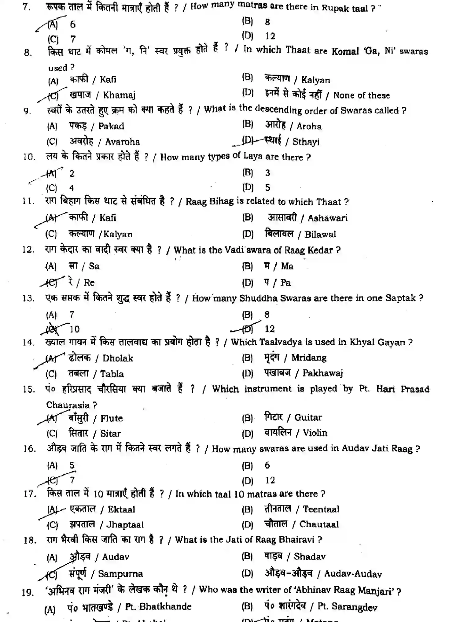 Bihar Board Class 12 2024 MONTHLY-MUSIC-318-JUN Unit Test - Page 2