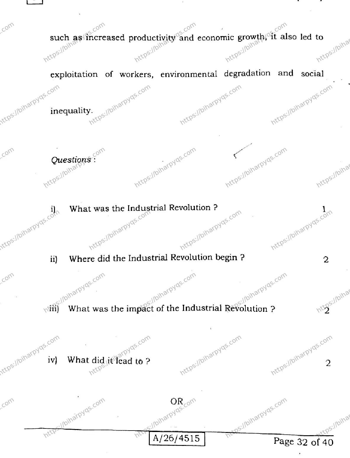 Bihar Board Class 10 2026 ENGLISH SET J Finals - Page 32