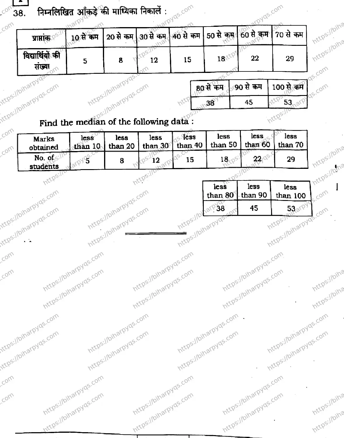 Bihar Board Class 10 2026 MATHEMATICS SETI-2 Finals - Page 44