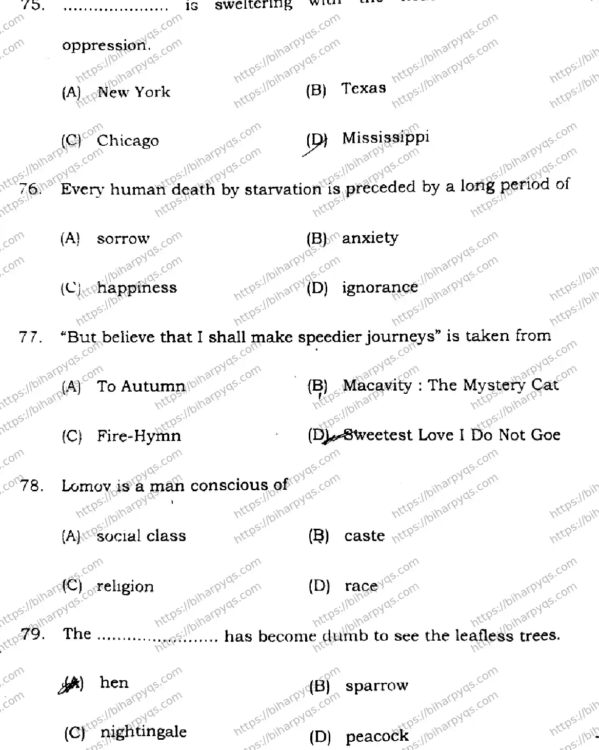 Bihar Board Class 12 2026 ENGLISH SET C-2 Question Bank - Page 22