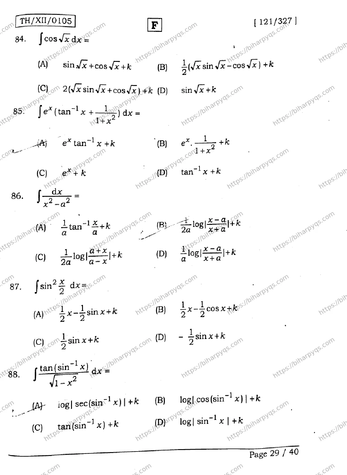 Bihar Board Class 2 2026 MATHEMATICS SET F Question Bank - Page 29